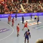 16.09.2021. Bukareszt, EHF Liga Mistrzów. Mecz Dynamo Bukareszt - Łomża Vive Kielce / Arkadiusz Miller / Radio Kielce