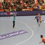 16.09.2021. Bukareszt, EHF Liga Mistrzów. Mecz Dynamo Bukareszt - Łomża Vive Kielce / Arkadiusz Miller / Radio Kielce