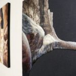 02.09.2021 Kielce. Zespół Szkół Plastycznych. Gobeliny autorstwa Marii Kowalczyk / Jarosław Kubalski / Radio Kielce