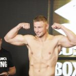03.09.2021 Kielce. Suzuki Boxing Night 7 PRO. Oficjalne ważenie zawodników. Na zdjęciu: Tadeusz Niedźwiecki / Jarosław Kubalski / Radio Kielce