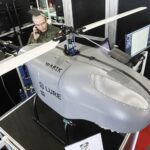 08.09.2021. Kielce. Międzynarodowy Salon Przemysłu Obronnego. Wojkowa Akademia Techniczna. Bezzałogowy Statek Powietrzny WABIK / Jarosław Kubalski / Radio Kielce