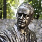 09.09.2021 Kielce. Pałacyk T. Zielińskiego. Odsłonięcie pomnika Laurensa Hammonda / Jarosław Kubalski / Radio Kielce