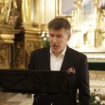 11.09.2021 Kielce. Kościół pw. Trójcy Świętej. II Świętokrzyskie Dni Muzyki Dawnej im. Wincentego z Kielc. Piotr Olech – kontratenor / Jarosław Kubalski / Radio Kielce