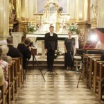 11.09.2021 Kielce. Kościół pw. Trójcy Świętej. II Świętokrzyskie Dni Muzyki Dawnej im. Wincentego z Kielc.Piotr Olech – kontratenor i Aline Zylberajch-Gester – klawesyn i pianoforte / Jarosław Kubalski / Radio Kielce