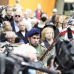 14.09.2021 Warszawa. Cmentarz na Powązkach. Pogrzeb aktora Wiesława Gołasa / Jarosław Kubalski / Radio Kielce