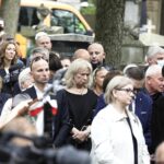 14.09.2021 Warszawa. Cmentarz na Powązkach. Pogrzeb aktora Wiesława Gołasa / Jarosław Kubalski / Radio Kielce