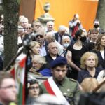 14.09.2021 Warszawa. Cmentarz na Powązkach. Pogrzeb aktora Wiesława Gołasa / Jarosław Kubalski / Radio Kielce