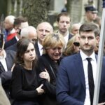 14.09.2021 Warszawa. Cmentarz na Powązkach. Pogrzeb aktora Wiesława Gołasa / Jarosław Kubalski / Radio Kielce