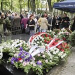 14.09.2021 Warszawa. Cmentarz na Powązkach. Pogrzeb aktora Wiesława Gołasa / Jarosław Kubalski / Radio Kielce