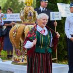 Na zdjęciu: Józefa Bucka - wykonawczyni wieńca / Fot. Radio Kielce