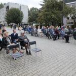 25.09.2021. Kielce. Odsłonięcie muralu z wizerunkiem płk. Jana Piwnika „Ponurego” / Wiktor Taszłow / Radio Kielce