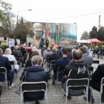 25.09.2021. Kielce. Odsłonięcie muralu z wizerunkiem płk. Jana Piwnika „Ponurego” / Wiktor Taszłow / Radio Kielce