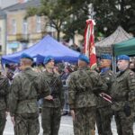 25.09.2021. Kielce. Wspólna przysięga elewów i terytorialsów / Wiktor Taszłow / Radio Kielce