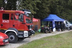 26.09.2021. Chęciny. Rodzinny piknik sportowy WOTGames / Wiktor Taszłow / Radio Kielce