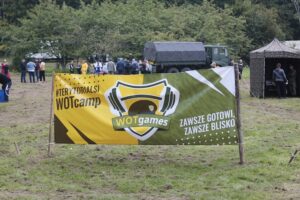 26.09.2021. Chęciny. Rodzinny piknik sportowy WOTGames / Wiktor Taszłow / Radio Kielce