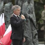 26.09.2021. Kielce. Obchody 82. rocznicy utworzenia Polskiego Państwa Podziemnego. Na zdjęciu: senator Krzysztof Słoń / Wiktor Taszłow / Radio Kielce