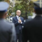 26.09.2021. Kielce. Obchody 82. rocznicy utworzenia Polskiego Państwa Podziemnego. Na zdjęciu: Piotr Wawrzyk - wiceminister spraw zagranicznych / Wiktor Taszłow / Radio Kielce