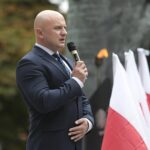 26.09.2021. Kielce. Obchody 82. rocznicy utworzenia Polskiego Państwa Podziemnego. Na zdjęciu: Rafał Nowak - wicewojewoda świętokrzyski / Wiktor Taszłow / Radio Kielce