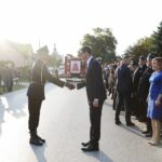 26.09.2021. Nawarzyce. Obchody 100. rocznicy powstania OSP / Wiktor Taszłow / Radio Kielce