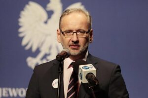 Na zdjęciu: Adam Niedzielski - minister zdrowia / Fot. Wiktor Taszłow - Radio Kielce