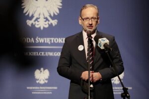 Na zdjęciu: Adam Niedzielski - minister zdrowia. / Fot. Wiktor Taszłow - Radio Kielce