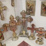 27.09.2021. Kielce. XXII Międzynarodowa Wystawa Budownictwa i Wyposażenia Kościołów, Sztuki Sakralnej i Dewocjonaliów SACROEXPO / Wiktor Taszłow / Radio Kielce