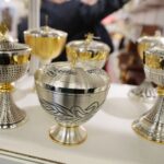 27.09.2021. Kielce. XXII Międzynarodowa Wystawa Budownictwa i Wyposażenia Kościołów, Sztuki Sakralnej i Dewocjonaliów SACROEXPO / Wiktor Taszłow / Radio Kielce