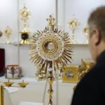 27.09.2021. Kielce. XXII Międzynarodowa Wystawa Budownictwa i Wyposażenia Kościołów, Sztuki Sakralnej i Dewocjonaliów SACROEXPO / Wiktor Taszłow / Radio Kielce