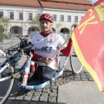 28.09.2021. Kielce. Krzysztof Jarzębski dojechał do Kielc. Na zdjęciu: Krzysztof Jarzębski / Wiktor Taszłow / Radio Kielce