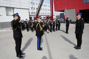 28.09.2021. Kielce. Otwarcie strażnicy przy ulicy Sandomierskiej / Wiktor Taszłow / Radio Kielce