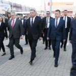 07.09.2021. Kielce. MSPO. Podpisanie umów związanych z pozyskaniem sprzętu wojskowego na potrzeby Sił Zbrojnych / Wiktor Taszlow / Radio Kielce