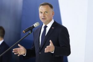 Na zdjęciu: Andrzej Duda - Prezydent RP / Fot. Wiktor Taszłow - Radio Kielce