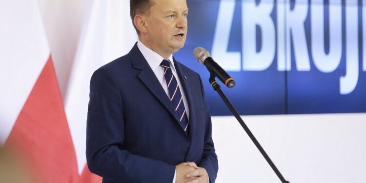 Na zdjęciu: Mariusz Błaszczak - minister obrony narodowej / Fot. Wiktor Taszłow - Radio Kielce