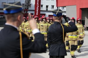 28.09.2021. Kielce. Otwarcie strażnicy przy ulicy Sandomierskiej / Wiktor Taszłow / Radio Kielce