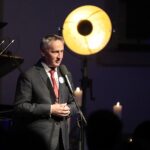 29.09.2021. Warszawa. Zamek Ujazdowski. Koncert Muzyki Polskiej promujący Międzynarodowy Festiwal Muzyczny im. Krystyny Jamróz w Busku-Zdroju. Na zdjęciu: Zbigniew Koniusz - wojewoda świętokrzyski / Wiktor Taszłow / Radio Kielce