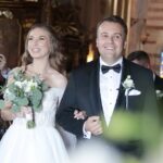 10.09.2021. Wąchock. Ślub Magdaleny Chojnackiej i Marka Materka / Wiktor Taszłow / Radio Kielce