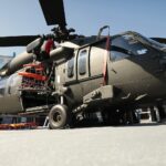 09.09.2021. Kielce. MSPO. Helikopter UH-60 Black Hawk / Wiktor Taszłow / Radio Kielce