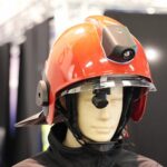 09.09.2021. Kielce. MSPO. Innowacyjny hełm strażacki / Wiktor Taszłow / Radio Kielce