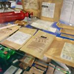 09.09.2021. Kielce. Międzynarodowy Salon Przemysłu Obronnego. Żywność liofilizowana / Wiktor Taszłow / Radio Kielce