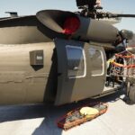 09.09.2021. Kielce. MSPO. Helikopter UH-60 Black Hawk / Wiktor Taszłow / Radio Kielce