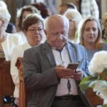 10.09.2021. Wąchock. Ślub Magdaleny Chojnackiej i Marka Materka / Wiktor Taszłow / Radio Kielce