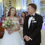 10.09.2021. Wąchock. Ślub Magdaleny Chojnackiej i Marka Materka / Wiktor Taszłow / Radio Kielce