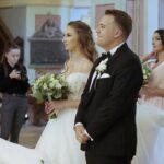 10.09.2021. Wąchock. Ślub Magdaleny Chojnackiej i Marka Materka / Wiktor Taszłow / Radio Kielce