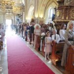 10.09.2021. Wąchock. ślub Magdaleny Chojnackiej i Marka Materka / Wiktor Taszłow / Radio Kielce