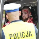 13.09.2021. Zalew Adrzejówka. Ćwiczenia: wypadek, pożar, pierwsza pomoc / Wiktor Taszłow / Radio Kielce