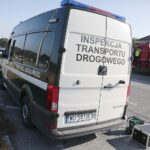 14.09.2021. Miedziana Góra. Kontrole Inspekcji Transportu Drogowego / Wiktor Taszłow / Radio Kielce