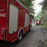 13.09.2021. Zalew Adrzejówka. Ćwiczenia: wypadek, pożar, pierwsza pomoc / Wiktor Taszłow / Radio Kielce