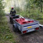 13.09.2021. Zalew Adrzejówka. Ćwiczenia: wypadek, pożar, pierwsza pomoc / Wiktor Taszłow / Radio Kielce