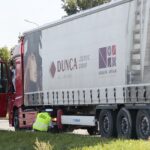 14.09.2021. Miedziana Góra. Kontrole Inspekcji Transportu Drogowego / Wiktor Taszłow / Radio Kielce