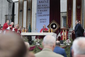 14.09.2021. Święty Krzyż. Uroczystości odpustowe na Świętym Krzyżu / Wiktor Taszłow / Radio Kielce